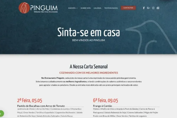  Projeto: Restaurante Pinguim